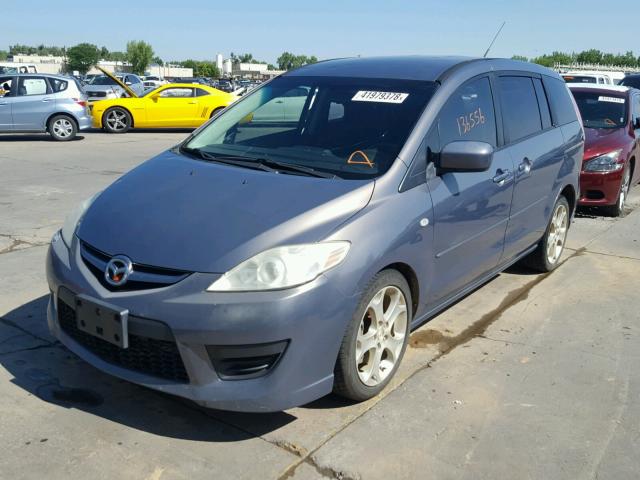 JM1CR293790346328 - 2009 MAZDA 5 GRAY photo 2