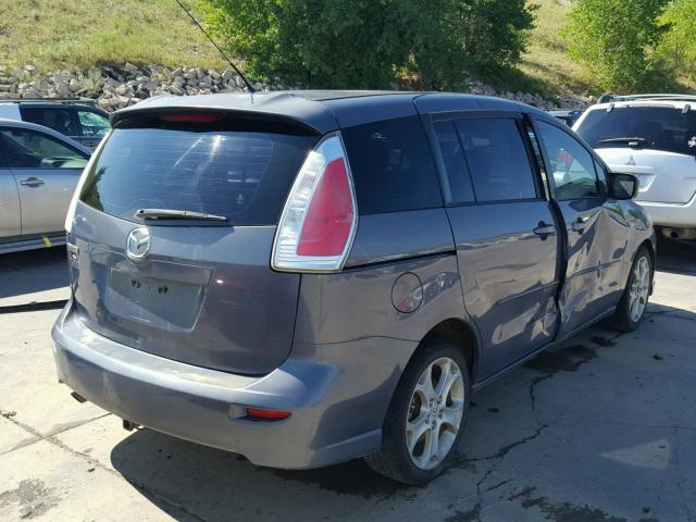 JM1CR293790346328 - 2009 MAZDA 5 GRAY photo 4