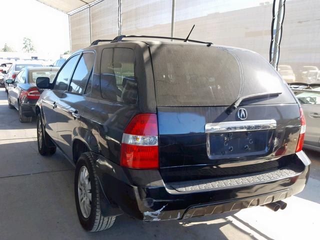 2HNYD18633H537364 - 2003 ACURA MDX TOURIN BLACK photo 3