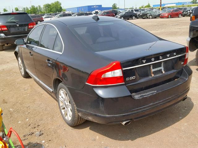 YV1982AS7A1127748 - 2010 VOLVO S80 3.2 BLACK photo 3