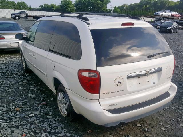 2A8GP54L26R663556 - 2006 CHRYSLER TOWN & COU WHITE photo 3