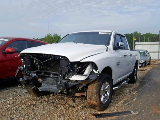 1C6RR7GG2HS724837 - 2017 RAM 1500 SLT WHITE photo 2