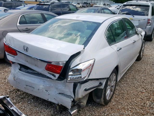 1HGCR2F82EA213031 - 2014 HONDA ACCORD EXL WHITE photo 4