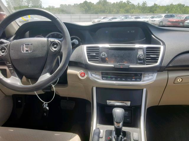 1HGCR2F82EA213031 - 2014 HONDA ACCORD EXL WHITE photo 9