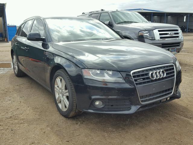 WAUVF78K59A193303 - 2009 AUDI A4 2.0T AV BLACK photo 1