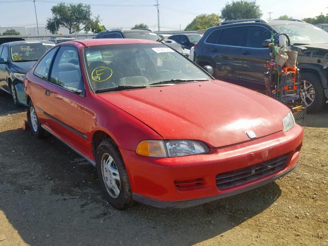 2HGEJ2223SH545526 - 1995 HONDA CIVIC DX RED photo 1