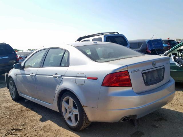 19UUA66286A046089 - 2006 ACURA 3.2TL SILVER photo 3