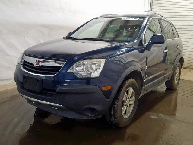 3GSCL33P48S643765 - 2008 SATURN VUE XE BLUE photo 2