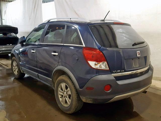 3GSCL33P48S643765 - 2008 SATURN VUE XE BLUE photo 3