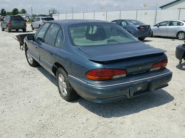 1G2HX52K1S4275628 - 1995 PONTIAC BONNEVILLE GREEN photo 3