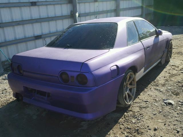 HCR32090312 - 1991 NISSAN SKYLINE PURPLE photo 4