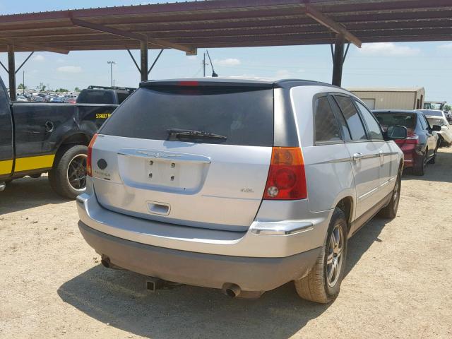 2A8GM68X77R161767 - 2007 CHRYSLER PACIFICA T SILVER photo 4