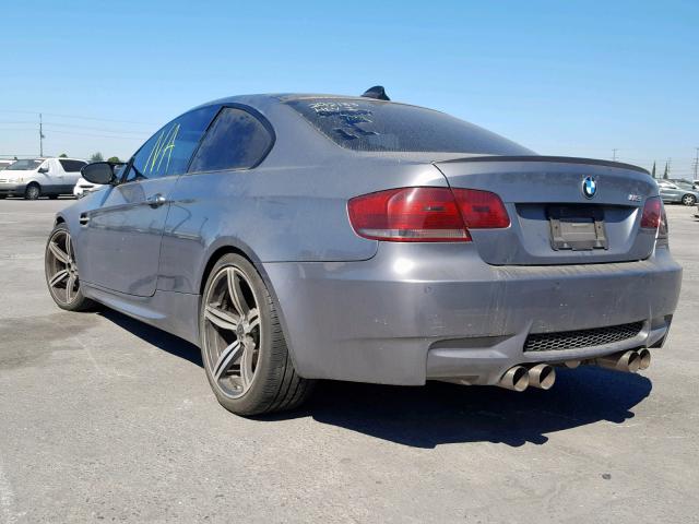 WBSWD93528PY41372 - 2008 BMW M3 GRAY photo 3