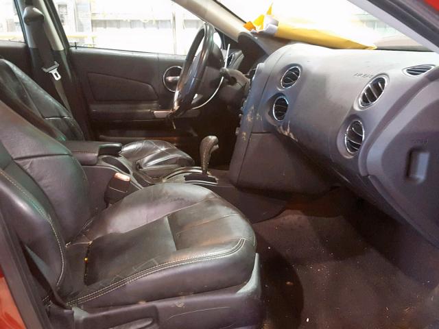 2G2WP552181123291 - 2008 PONTIAC GRAND PRIX RED photo 5