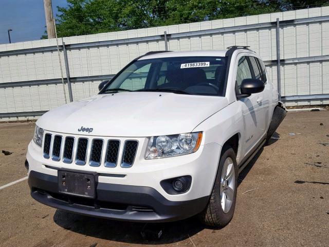 1J4NT1FAXBD178670 - 2011 JEEP COMPASS SP WHITE photo 2