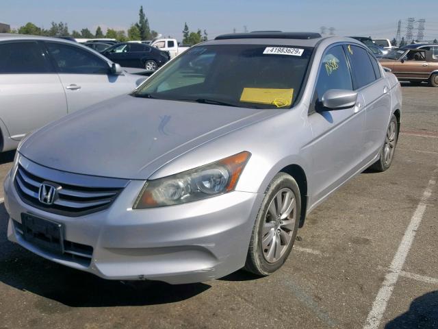 1HGCP2F85CA151644 - 2012 HONDA ACCORD EXL SILVER photo 2