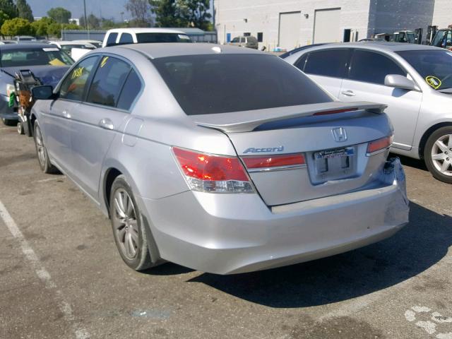 1HGCP2F85CA151644 - 2012 HONDA ACCORD EXL SILVER photo 3