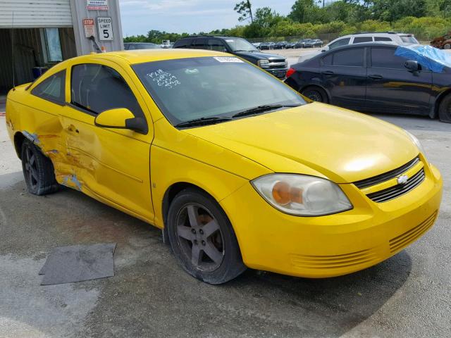 1G1AL15F567752462 - 2006 CHEVROLET COBALT LT YELLOW photo 1