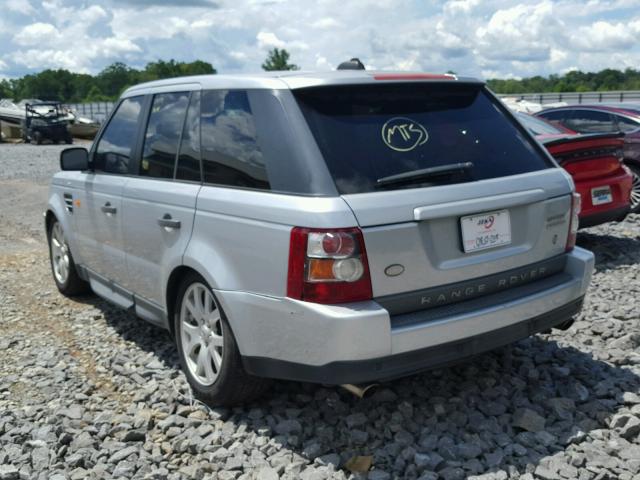 SALSH234X6A965360 - 2006 LAND ROVER RANGE ROVE SILVER photo 3