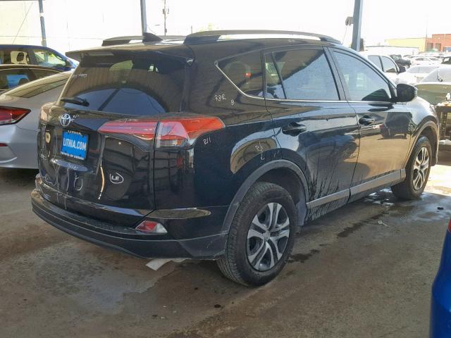 2T3ZFREV6JW505567 - 2018 TOYOTA RAV4 LE BLACK photo 4