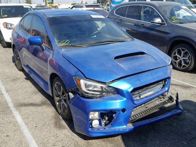 JF1VA1J68F8825179 - 2015 SUBARU WRX LIMITE BLUE photo 1