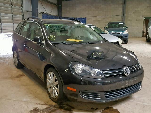 3VWPL7AJ9BM696313 - 2011 VOLKSWAGEN JETTA TDI BLACK photo 1