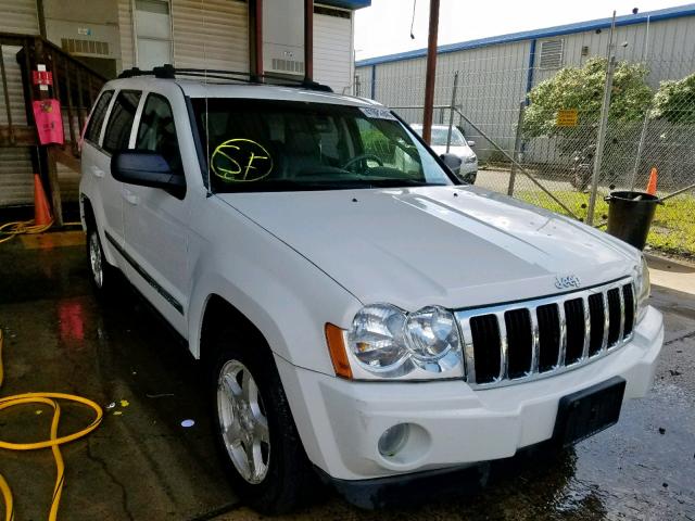 1J8HR58N97C656530 - 2007 JEEP GRAND CHER WHITE photo 1