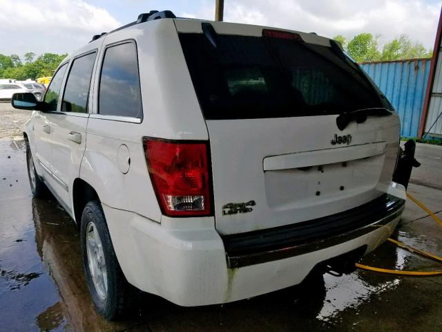 1J8HR58N97C656530 - 2007 JEEP GRAND CHER WHITE photo 3