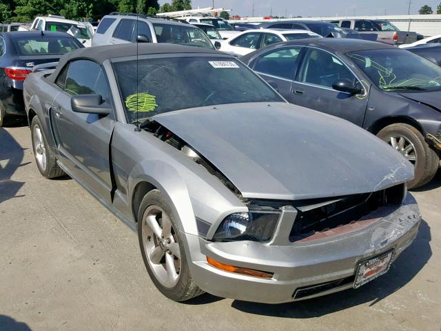 1ZVHT85H295101965 - 2009 FORD MUSTANG GT GRAY photo 1