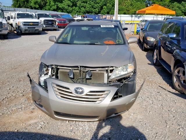 4T1BE46K77U572854 - 2007 TOYOTA CAMRY NEW BURGUNDY photo 9