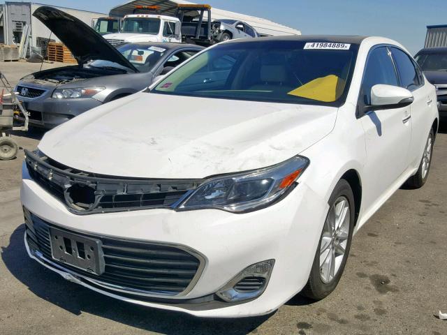 4T1BK1EB0DU053536 - 2013 TOYOTA AVALON BAS WHITE photo 2