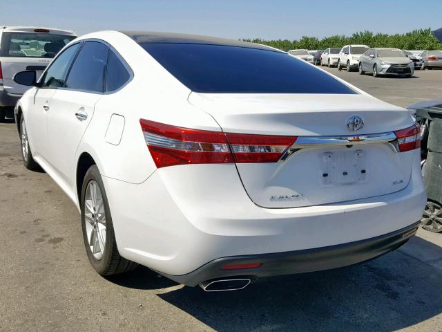 4T1BK1EB0DU053536 - 2013 TOYOTA AVALON BAS WHITE photo 3