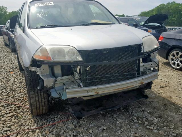 2HNYD18263H548646 - 2003 ACURA MDX SILVER photo 9