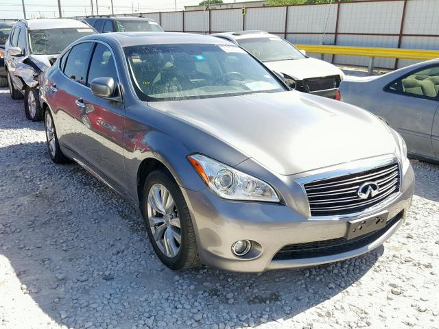 JN1BY1AP3DM513456 - 2013 INFINITI M37 GRAY photo 1