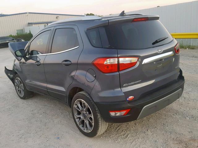 MAJ3P1VEXJC233781 - 2018 FORD ECOSPORT T CHARCOAL photo 3