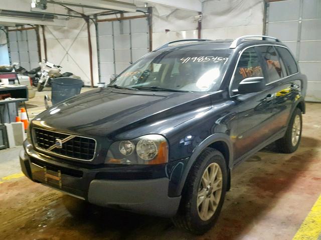 YV1CZ91H441118073 - 2004 VOLVO XC90 T6 BLACK photo 2