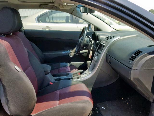 JTKDE167690300547 - 2009 TOYOTA SCION TC შავი ფოტო 5
