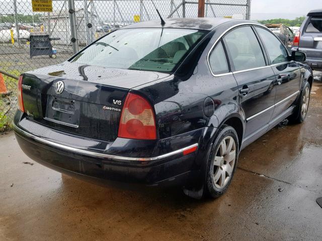 WVWTH63B13P391564 - 2003 VOLKSWAGEN PASSAT GLX 黑色 照片 4