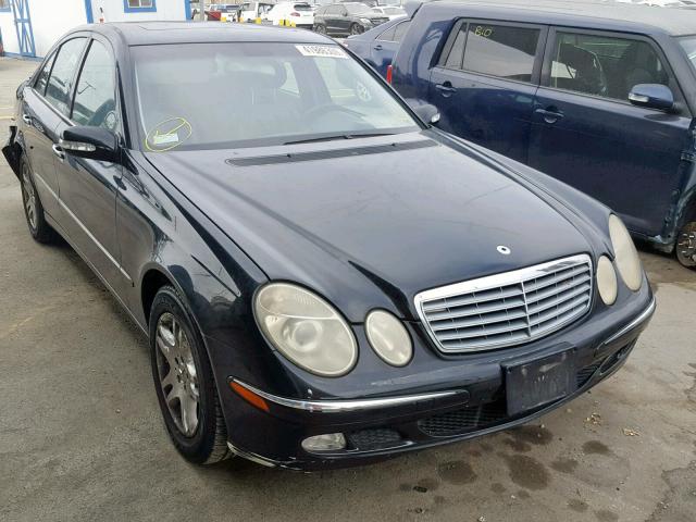 WDBUF65J53A157458 - 2003 MERCEDES-BENZ E 320 BLACK photo 1