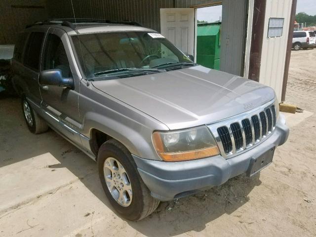 1J4GW48S81C638842 - 2001 JEEP GRAND CHER GRAY photo 1