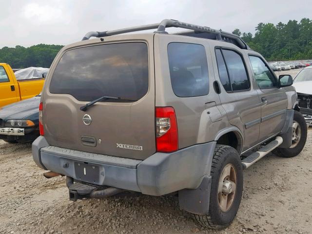 5N1ED28T33C688031 - 2003 NISSAN XTERRA XE TAN photo 4