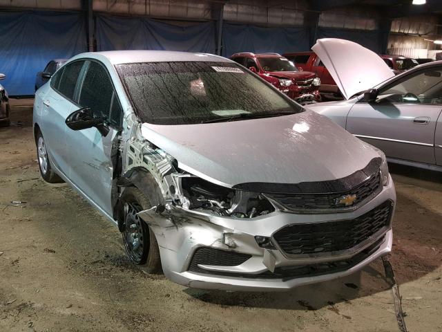 1G1BC5SM6J7105995 - 2018 CHEVROLET CRUZE LS SILVER photo 1