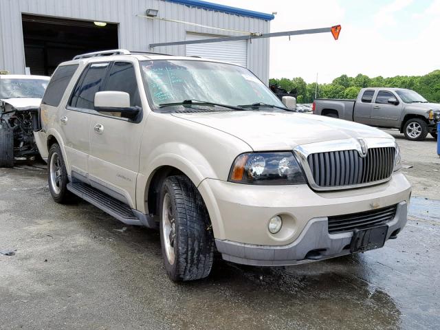 5LMFU28R74LJ29248 - 2004 LINCOLN NAVIGATOR CREAM photo 1