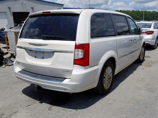 2C4RC1GG3DR622692 - 2013 CHRYSLER TOWN & COU WHITE photo 4