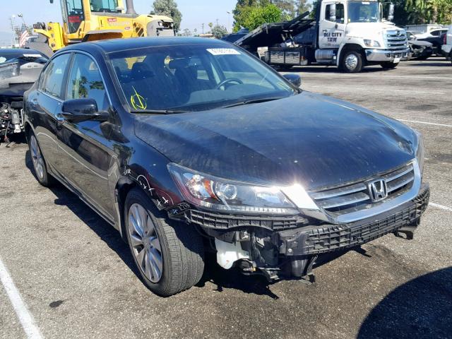 1HGCR2F83DA102549 - 2013 HONDA ACCORD EXL BLACK photo 1