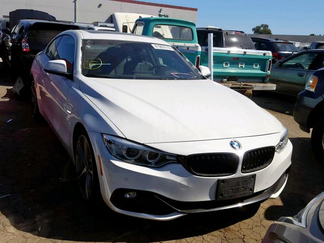 WBA3N7C53GK227094 - 2016 BMW 428 I WHITE photo 1