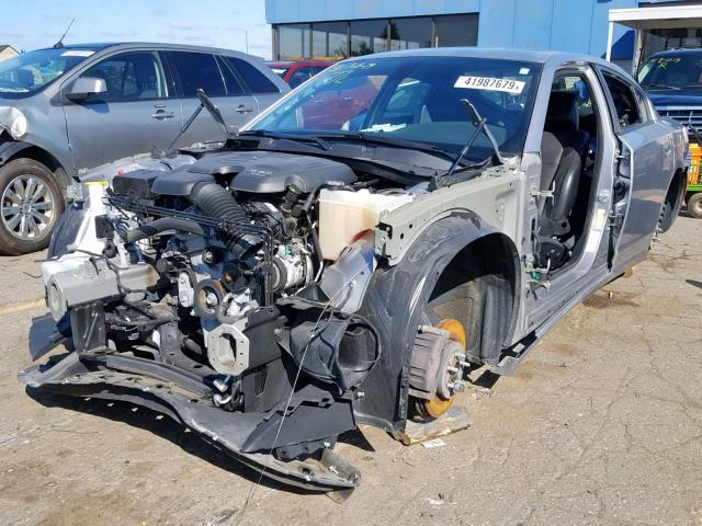 2C3CDXJG6JH203675 - 2018 DODGE CHARGER GT SILVER photo 2