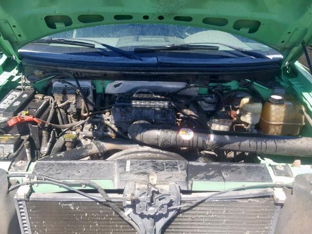 1FTPX14507KC74299 - 2007 FORD F150 GREEN photo 7