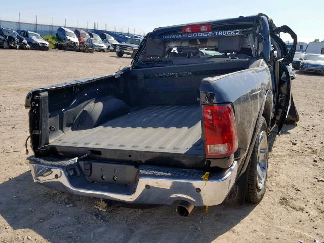 1C6RD7PT4CS277741 - 2012 DODGE RAM 1500 L BLACK photo 4