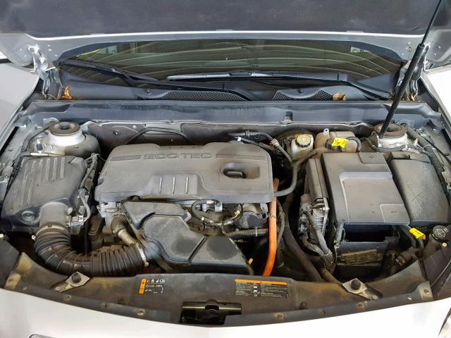 1G11D5SR3DF352423 - 2013 CHEVROLET MALIBU 1LT SILVER photo 7